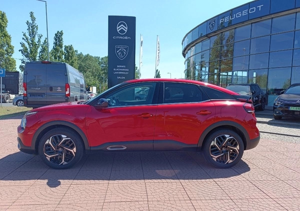 Citroen C4 cena 94900 przebieg: 28045, rok produkcji 2022 z Ruda Śląska małe 106